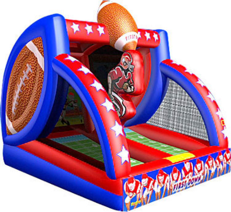 First Down-Football Toss